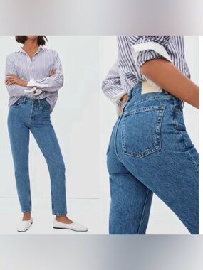 EVERLANE | The Curvy 90’s Cheeky Straight Jean Organic Cotton